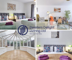 Stylish 3 bedroom House In Grt Gregorie Basildon & Essex - Free Wifi, Parking, Dedicated Office & Private Garden
